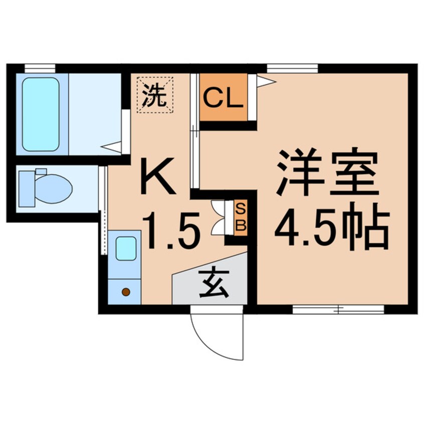 間取図 相鉄本線/上星川駅 徒歩3分 2階 築12年