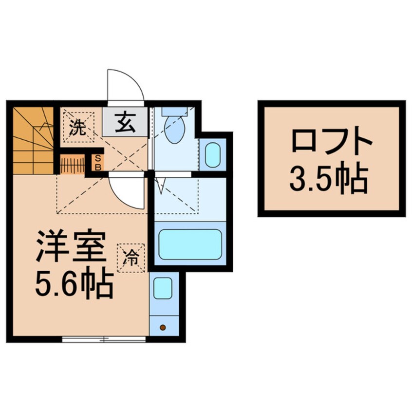 間取図 横須賀線/戸塚駅 徒歩10分 1階 築11年