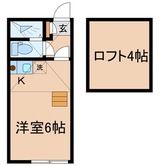 間取図 横須賀線/保土ケ谷駅 徒歩6分 2階 築11年