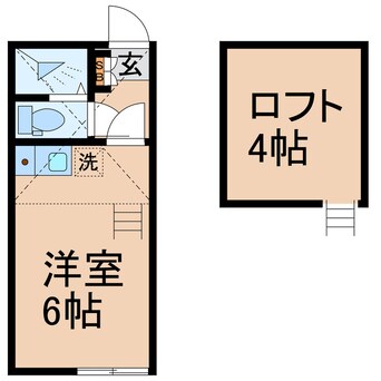 間取図 横須賀線/保土ケ谷駅 徒歩6分 1階 築11年