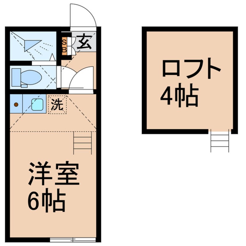 間取図 横須賀線/保土ケ谷駅 徒歩6分 1階 築11年