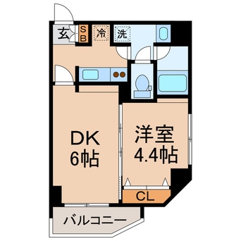 間取図 相鉄本線/天王町駅 徒歩2分 7階 築12年