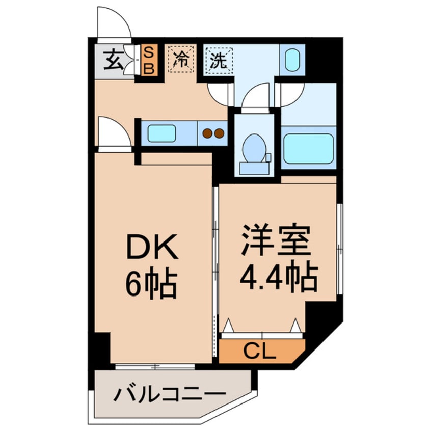 間取図 相鉄本線/天王町駅 徒歩2分 7階 築12年