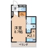 京急本線・久里浜線/戸部駅 徒歩2分 2階 築12年 1Kの間取り