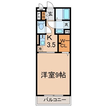 間取図 相鉄新横浜線/羽沢横浜国大駅 徒歩9分 3階 築12年