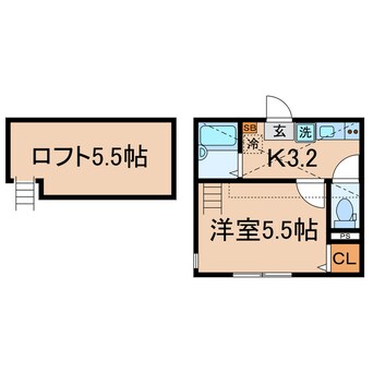 間取図 横須賀線/保土ケ谷駅 徒歩10分 1階 築11年