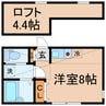相鉄本線/西横浜駅 徒歩5分 2階 築11年 1Rの間取り