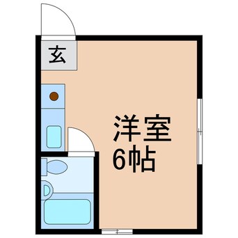 間取図 横須賀線/保土ケ谷駅 徒歩9分 1階 築35年