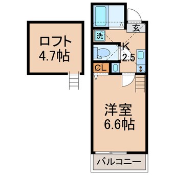 間取図 相鉄本線/和田町駅 徒歩4分 3階 築10年