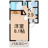 横須賀線/保土ケ谷駅 徒歩6分 2階 築21年 1Kの間取り
