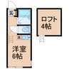 横須賀線/保土ケ谷駅 徒歩19分 2階 築9年 1Rの間取り