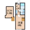 横浜市営地下鉄ブルーライン/三ツ沢上町駅 徒歩9分 2階 築9年 1Kの間取り