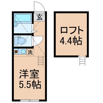間取図 横須賀線/保土ケ谷駅 徒歩9分 2階 築12年