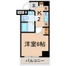 相鉄本線/西横浜駅 徒歩5分 3階 築9年 1Kの間取り