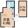 相鉄本線/星川駅 徒歩10分 2階 築9年 1Rの間取り
