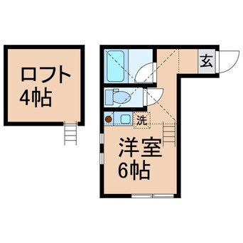 間取図 横須賀線/保土ケ谷駅 徒歩10分 2階 築9年