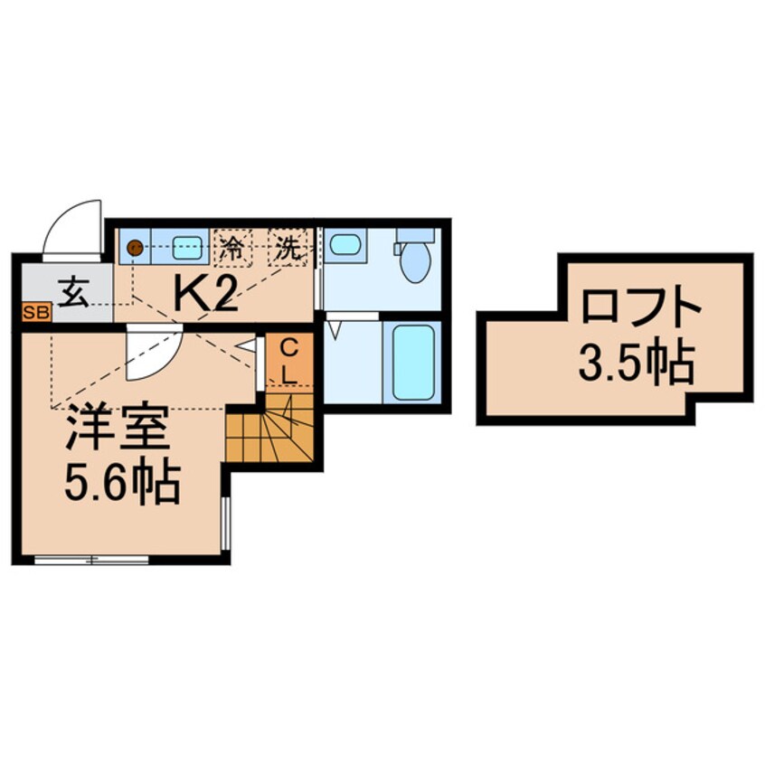 間取図 横須賀線/保土ケ谷駅 徒歩4分 1階 築8年