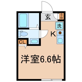 間取図 横須賀線/保土ケ谷駅 徒歩12分 1階 築7年