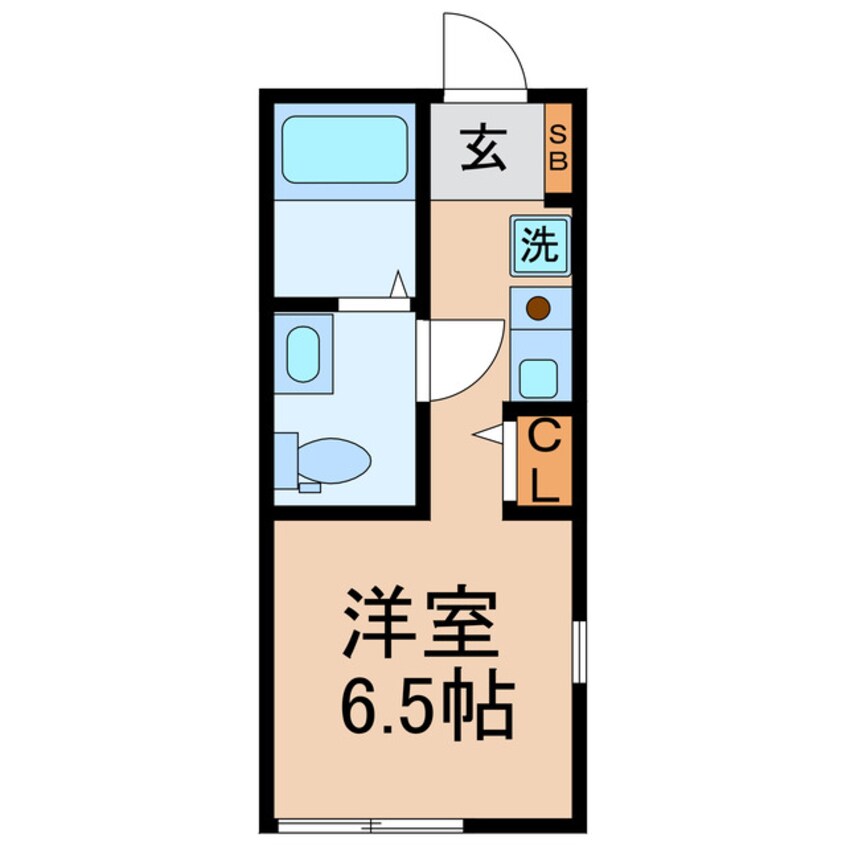 間取図 横須賀線/保土ケ谷駅 徒歩12分 1階 築7年