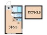 横須賀線/保土ケ谷駅 徒歩14分 1階 築7年 1Rの間取り