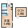 相鉄本線/西横浜駅 徒歩9分 2階 築7年 1Rの間取り