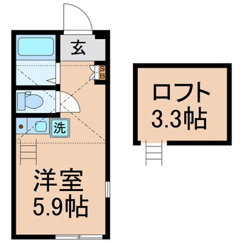 間取図 相鉄本線/西横浜駅 徒歩9分 2階 築7年