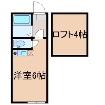 間取図 横須賀線/保土ケ谷駅 徒歩15分 2階 築7年