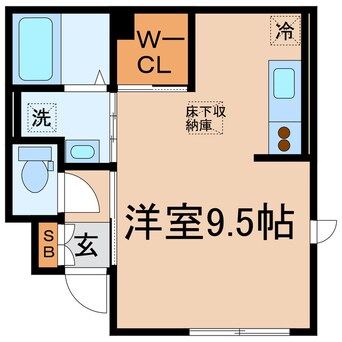 間取図 相鉄本線/和田町駅 徒歩12分 1階 築6年