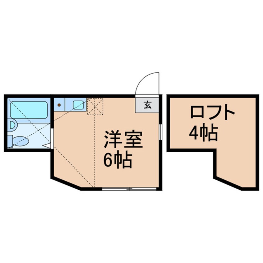 間取図 京急本線・久里浜線/南太田駅 徒歩10分 1階 築6年