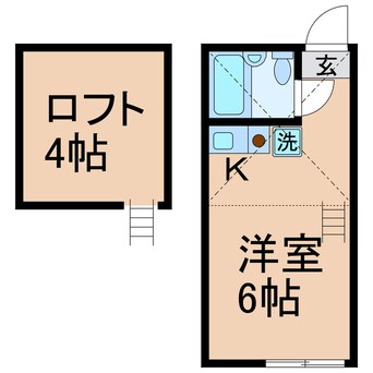 間取図 横須賀線/保土ケ谷駅 徒歩6分 2階 築8年