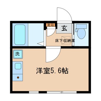 間取図 京急本線・久里浜線/井土ケ谷駅 徒歩12分 1階 築6年