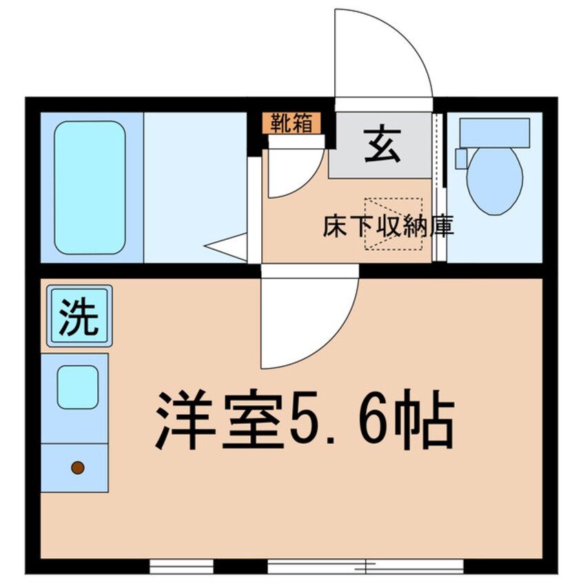 間取図 京急本線・久里浜線/井土ケ谷駅 徒歩12分 1階 築6年