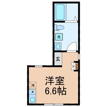 間取図 横須賀線/保土ケ谷駅 徒歩8分 1階 築6年