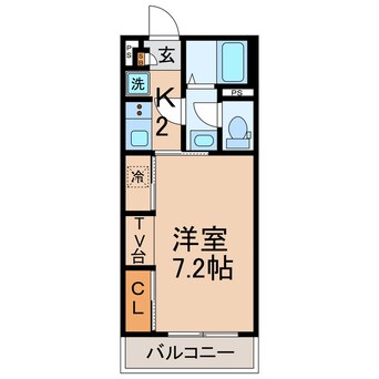 間取図 横須賀線/保土ケ谷駅 徒歩10分 1階 築6年