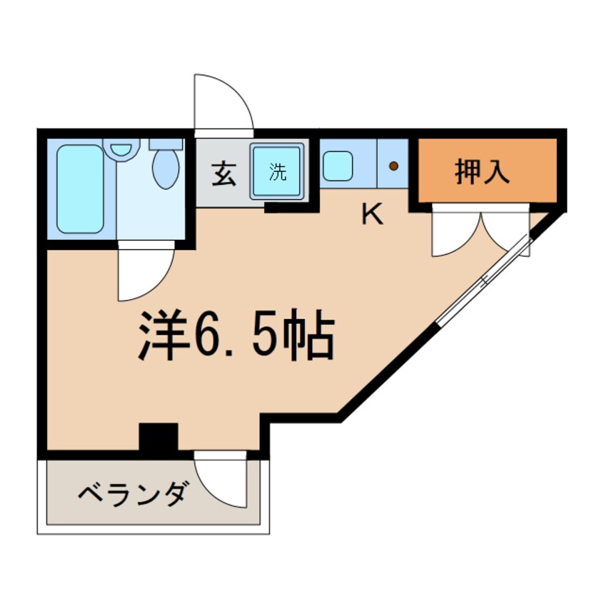 間取図 相鉄本線/上星川駅 徒歩9分 3階 築37年