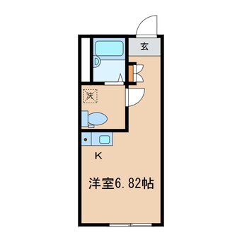 間取図 相鉄本線/星川駅 徒歩10分 1階 築5年