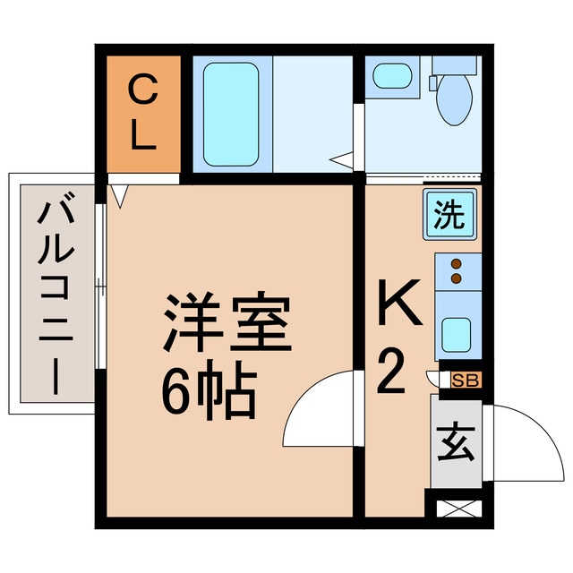 間取り図 横須賀線/保土ケ谷駅 徒歩9分 B2階 築7年