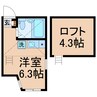 相鉄本線/上星川駅 徒歩10分 2階 築5年 1Rの間取り