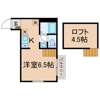 間取図 横須賀線/保土ケ谷駅 徒歩5分 2階 築6年