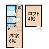 相鉄本線/天王町駅 徒歩8分 2階 築6年 1Rの間取り