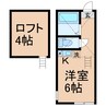横須賀線/保土ケ谷駅 徒歩6分 2階 築6年 1Rの間取り