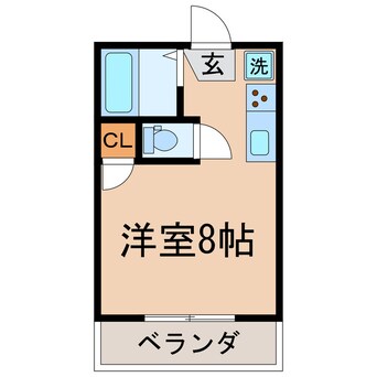 間取図 相鉄本線/上星川駅 徒歩16分 2階 築27年