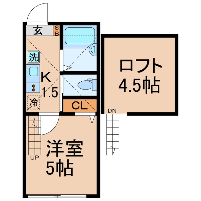間取り図 相鉄本線/上星川駅 徒歩5分 1階 築6年