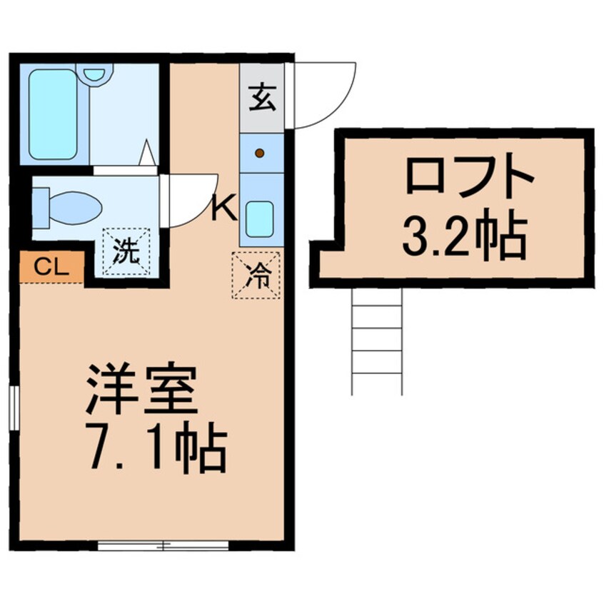 間取図 相鉄本線/西横浜駅 徒歩11分 1階 築14年