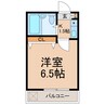 横浜市営地下鉄ブルーライン/横浜駅 徒歩22分 1階 築33年 1Kの間取り