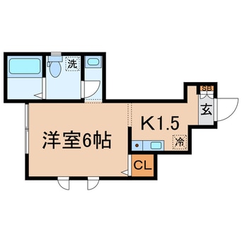 間取図 横須賀線/保土ケ谷駅 徒歩5分 1階 築6年