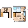 相鉄本線/西横浜駅 徒歩10分 2階 築5年 1Rの間取り