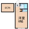 相鉄本線/上星川駅 徒歩13分 2階 築39年 1Rの間取り