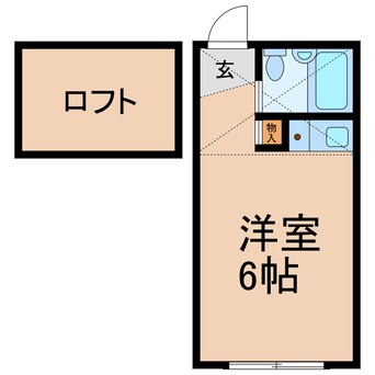 間取図 相鉄本線/上星川駅 徒歩13分 2階 築39年