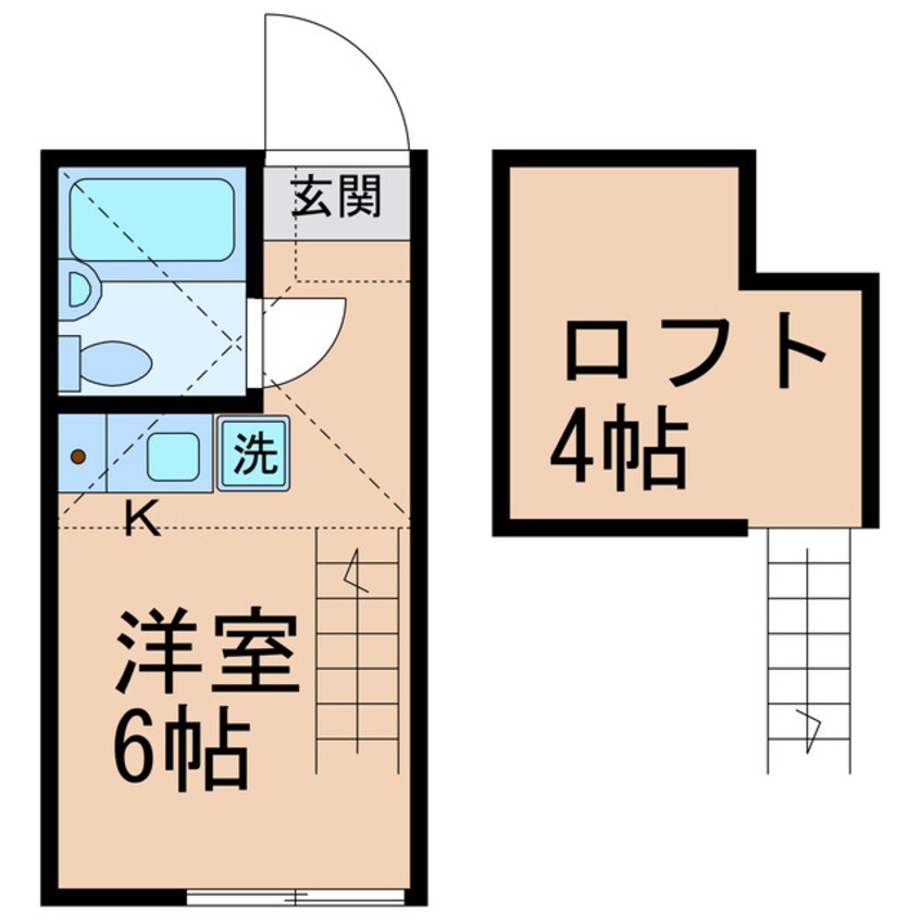 間取図 横須賀線/保土ケ谷駅 徒歩7分 1階 築4年